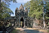 Angkor Thom - East gate the Victory Gate.